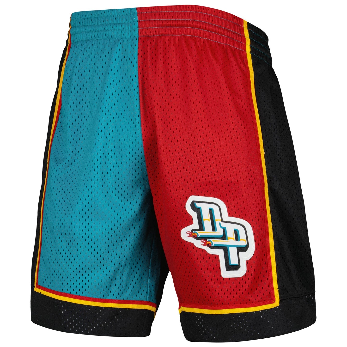 Mitchell & Ness NBA Split Swingman Shorts Detroit Pistons 1998