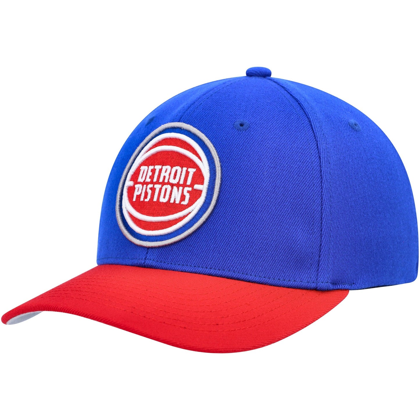 Men's Mitchell & Ness NBA Team 2 Tone 2.0 Stretch Snapback NBA Pistons