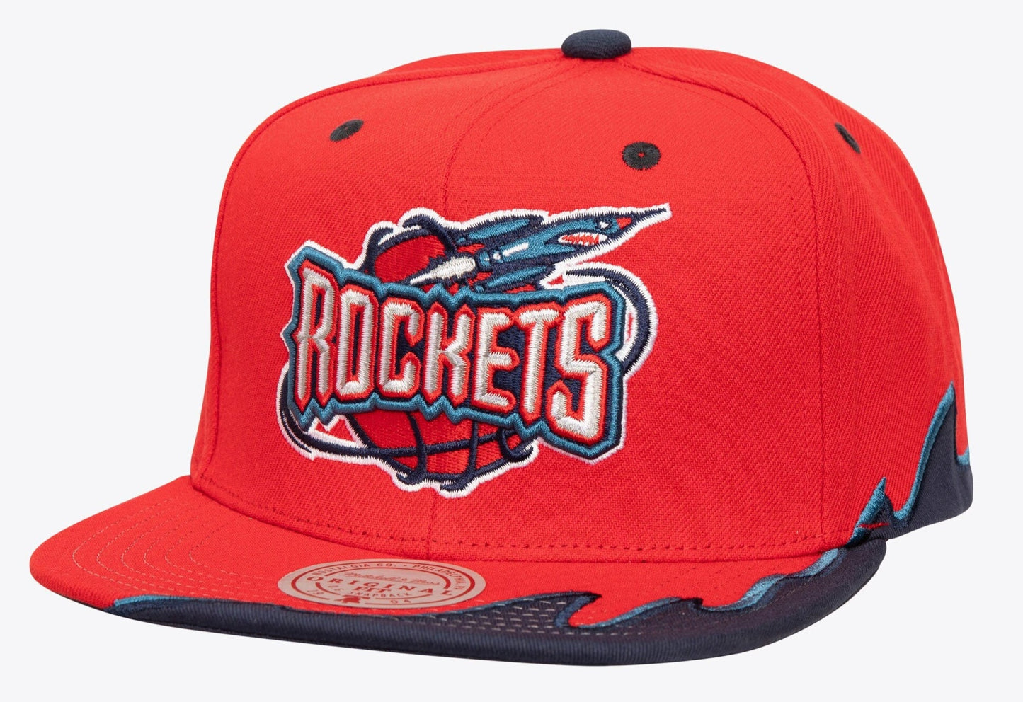 Mitchell & Ness Men's NBA Rising Tide Snapback Hwc Rockets Snapback Caps