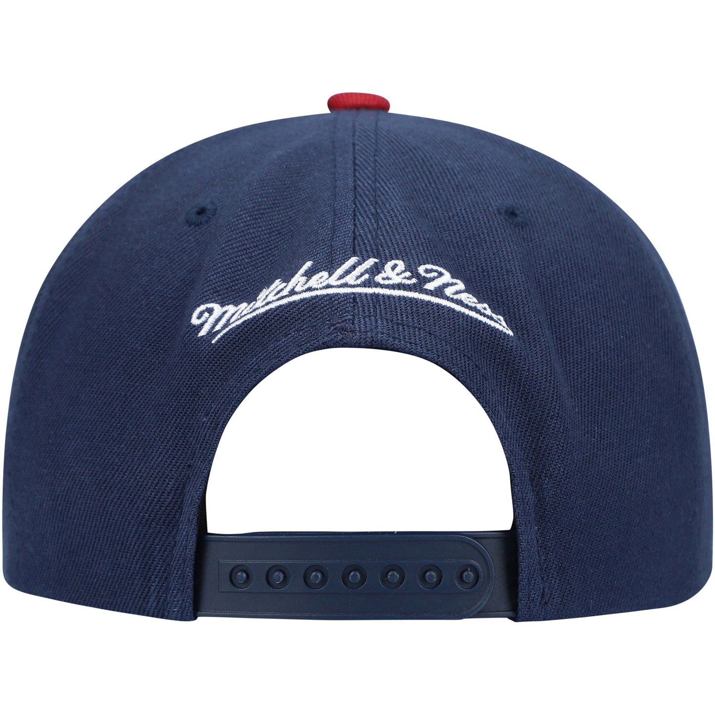 Men's Mitchell & Ness NBA Core Basic Snapback Hwc Knicks - Navy-Dark Red