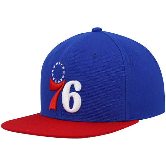 Mitchell & Ness Men's NBA Philadelphia 76Ers Team 2 Tone 2.0 Snapback