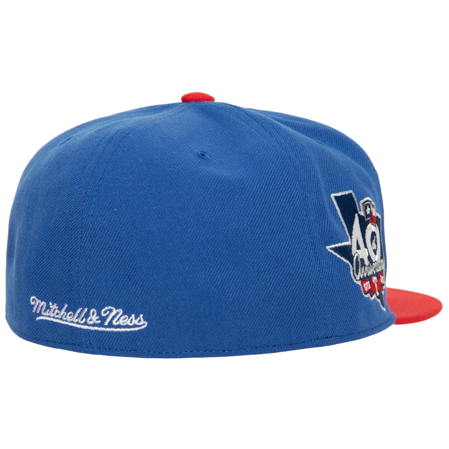 Mitchell & Ness Men's MLB Bases Loaded Fitted Coop Rangers Fitted Caps