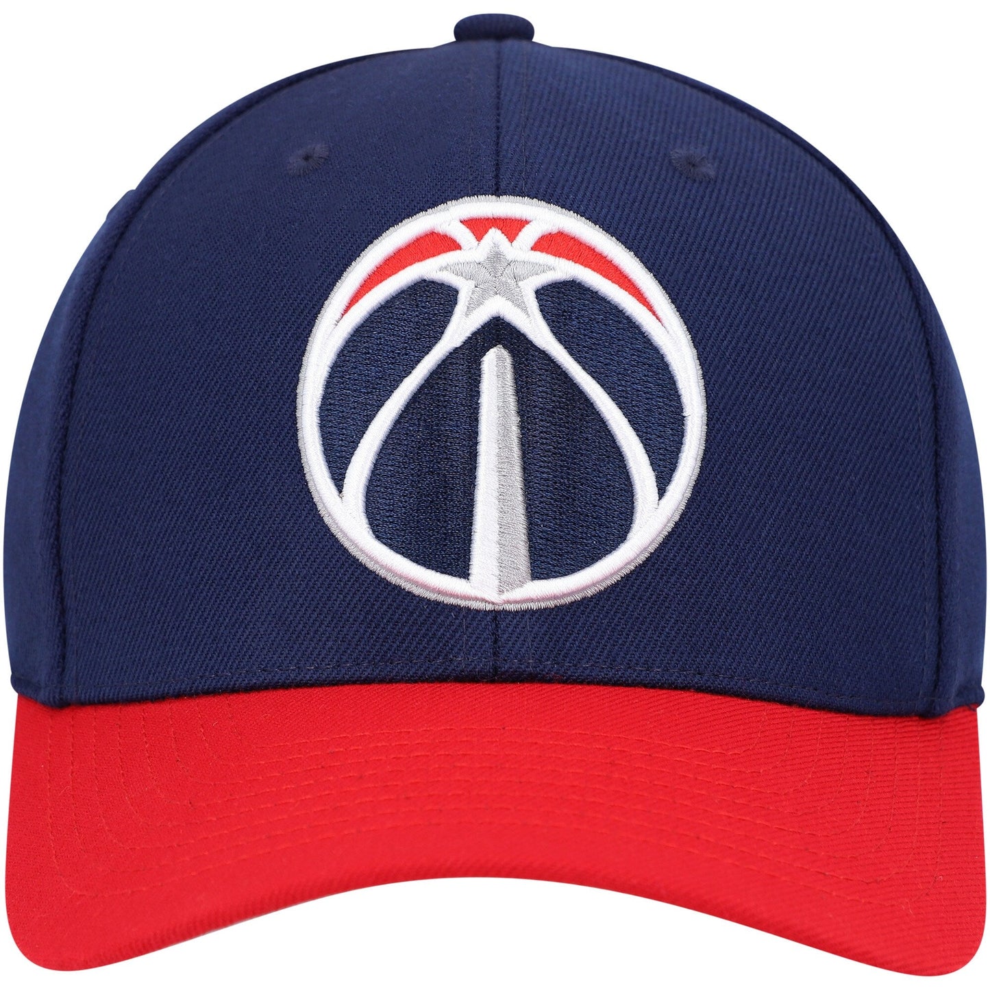 Men's Mitchell & Ness NBA Team 2 Tone 2.0 Stretch Snapback NBA Wizards