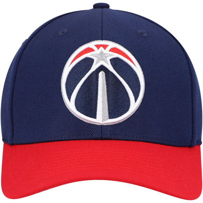 Mitchell & Ness Men's NBA Team 2 Tone 2.0 Stretch Snapback NBA Wizards Snapback Caps