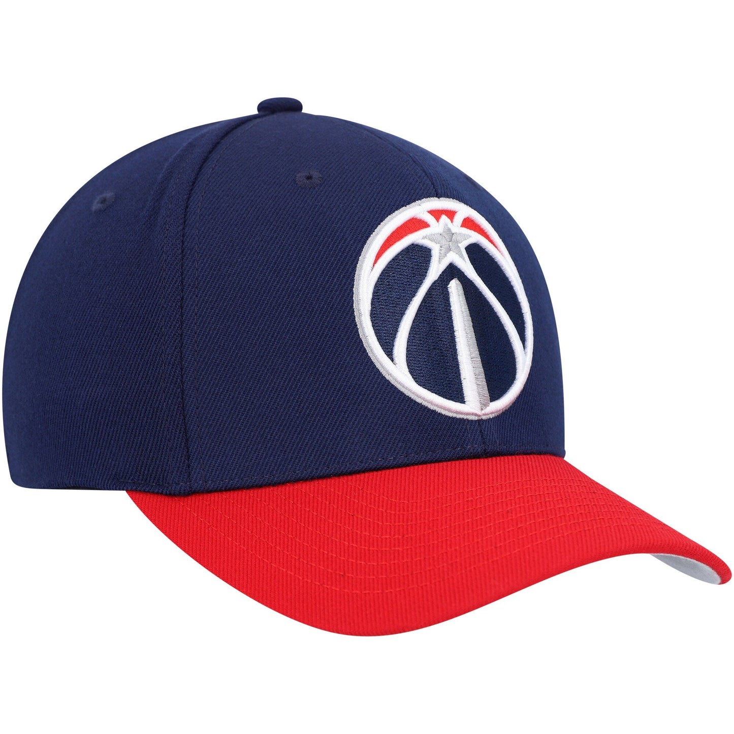 Mitchell & Ness Men's NBA Team 2 Tone 2.0 Stretch Snapback NBA Wizards Snapback Caps
