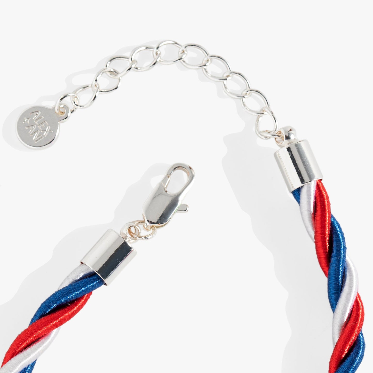 Red, White and Blue Star Cord Bracelet