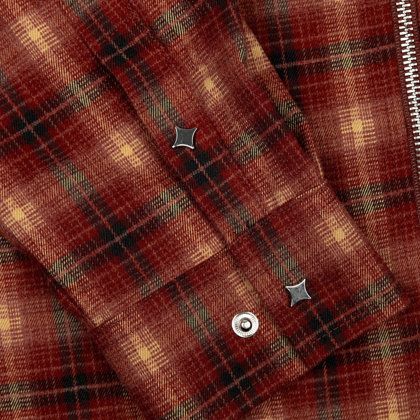 Commons Harvest Zip-Up Flannel