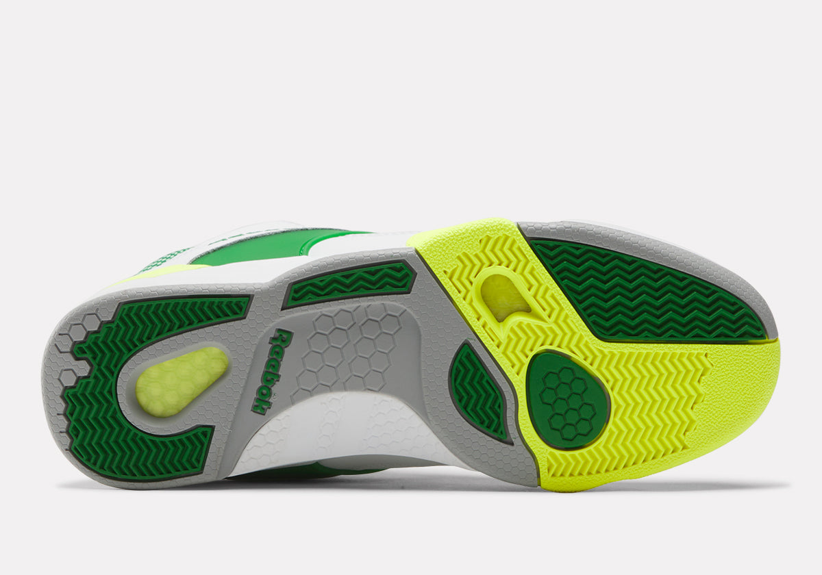 Reebok Men's Court Victory Pump X Michael Chang Tennis Green