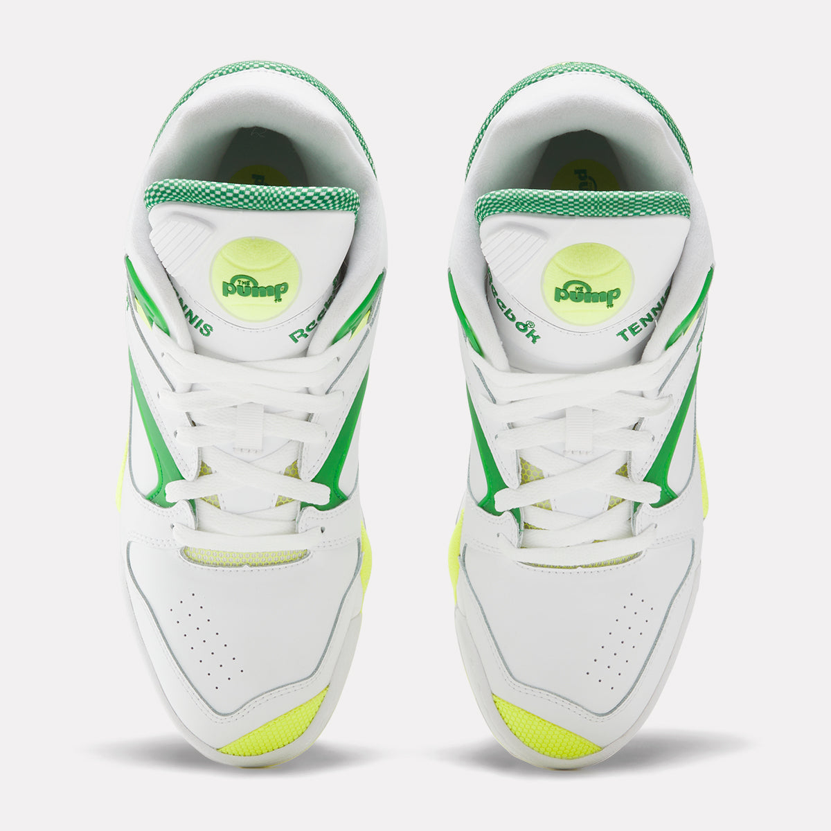 Reebok Men's Court Victory Pump X Michael Chang Tennis Green