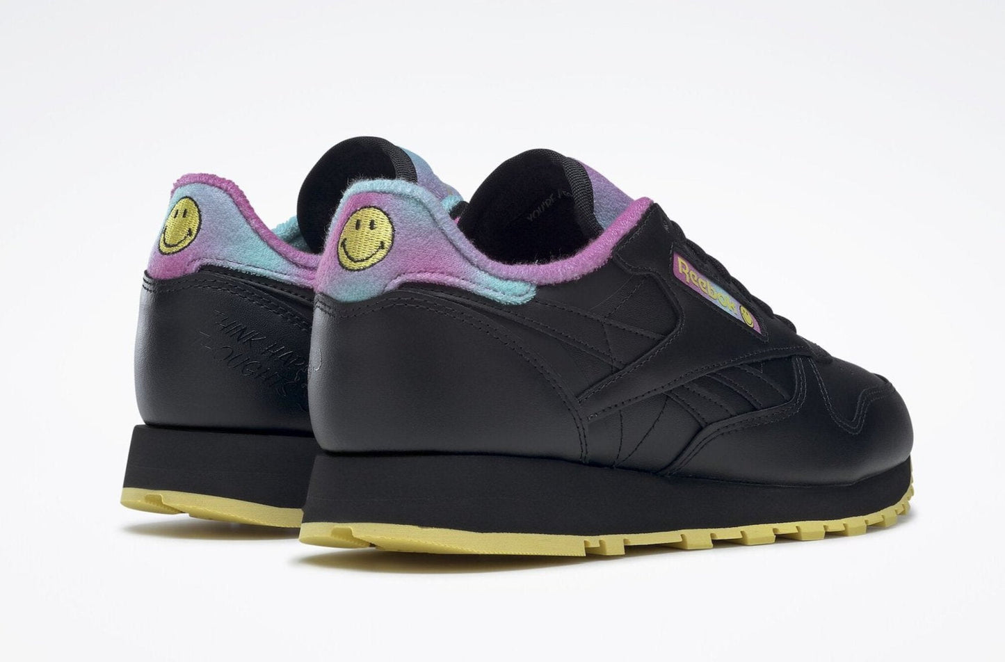 Reebok Men's Classic Leather 'Smiley 50Th Anniversary' Sneakers