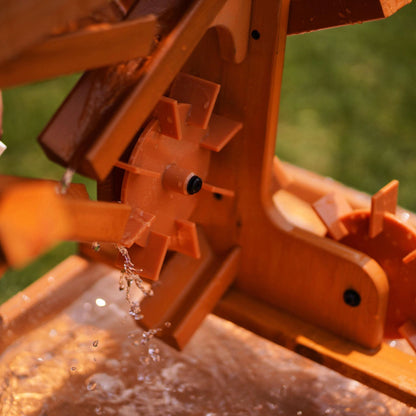 Outdoor Wooden Water Table for Toddlers | Kids’ Sensory Play Station