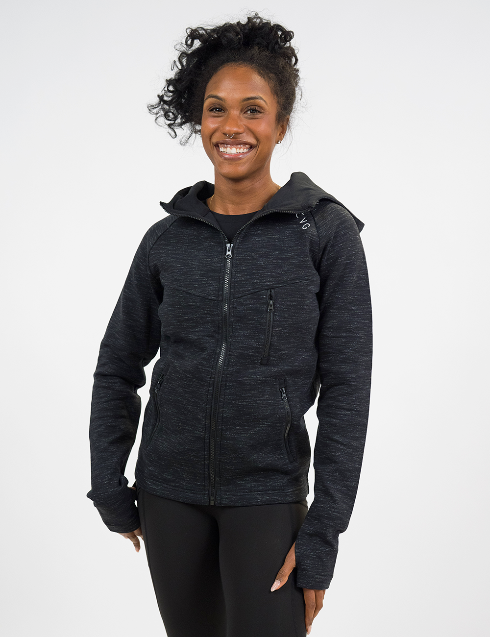 Constantly Varied Gear Rest Day Zip Up Sweatshirt - Charcoal