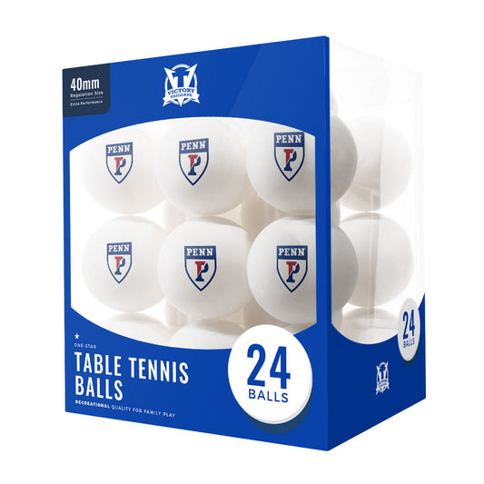 Pennsylvania Quakers Ping Pong Balls (24-Pack)