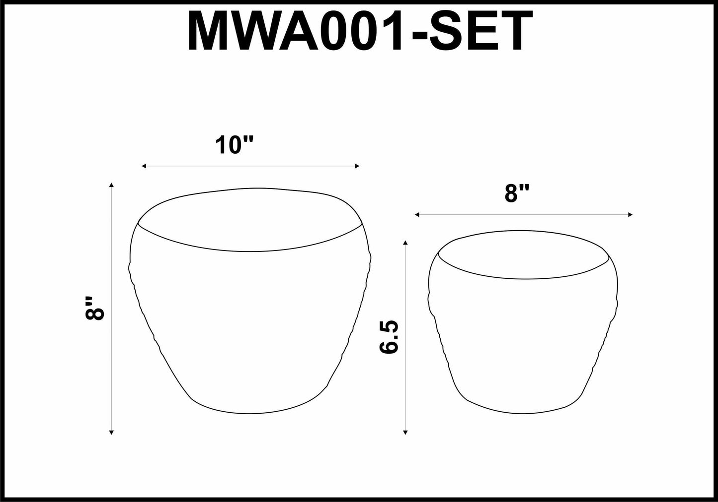 Rissing Orange Glass Vase Set - Clearance