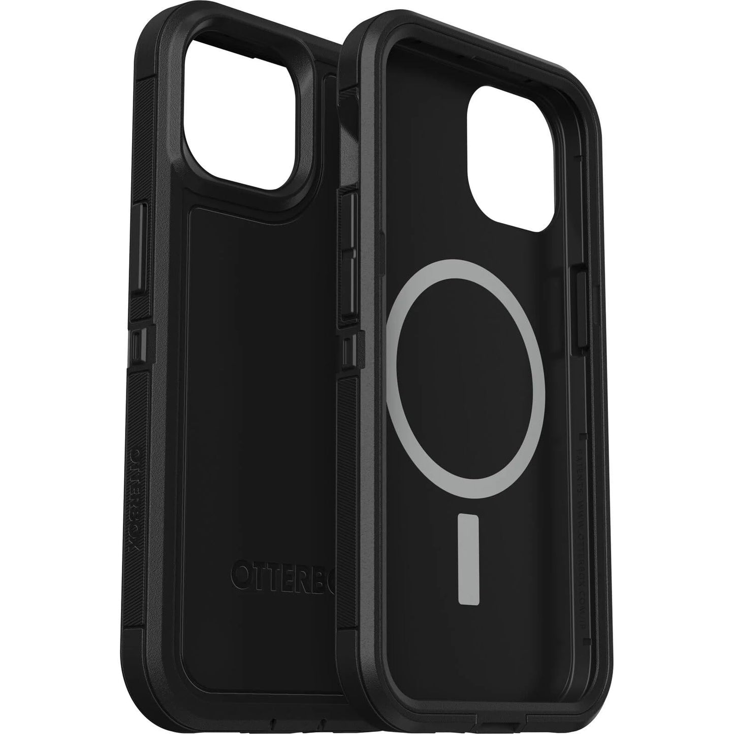 Otterbox Apple Iphone 14 / Iphone 13 Defender Series Xt Case with Magsafe - Black (77-89797), Multi-Layer, Port & 5x Military Standard Drop Protection