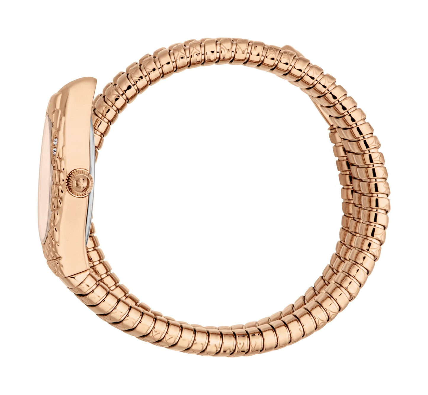 Just CAVALLI Women Watch, Rose Gold Color Case, Rose Gold Dial, Rose Gold Color Metal Bracelet, 2 Hands, 3 Atm-1