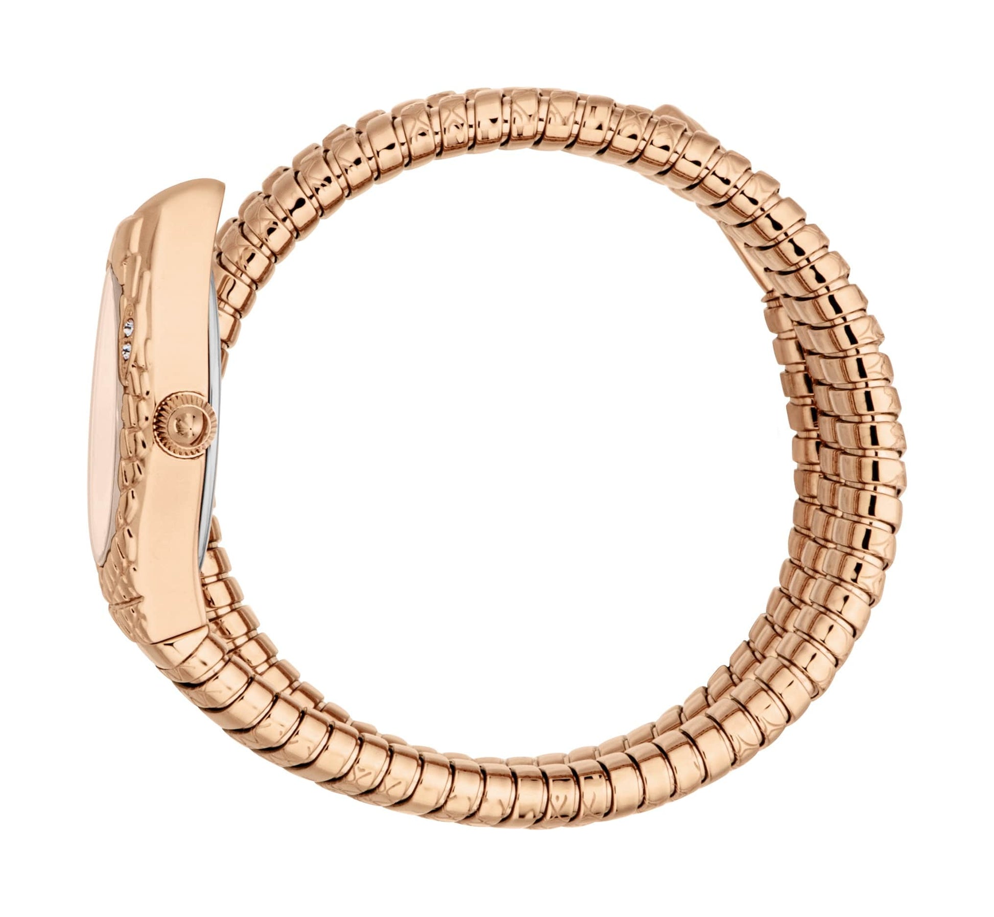 Just CAVALLI Women Watch, Rose Gold Color Case, Rose Gold Dial, Rose Gold Color Metal Bracelet, 2 Hands, 3 Atm-1