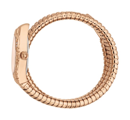 Just CAVALLI Women Watch, Rose Gold Color Case, Rose Gold Dial, Rose Gold Color Metal Bracelet, 2 Hands, 3 Atm-1