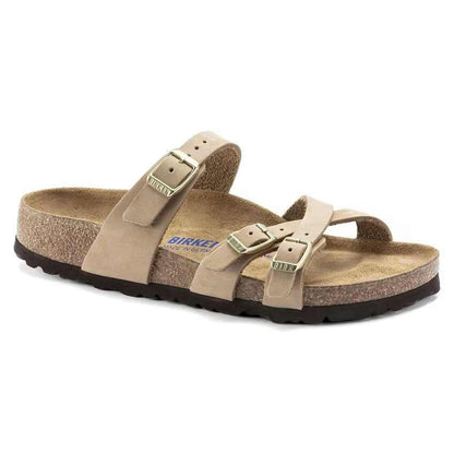 Birkenstock Franca Soft FootBed Nubuck Sandcastle