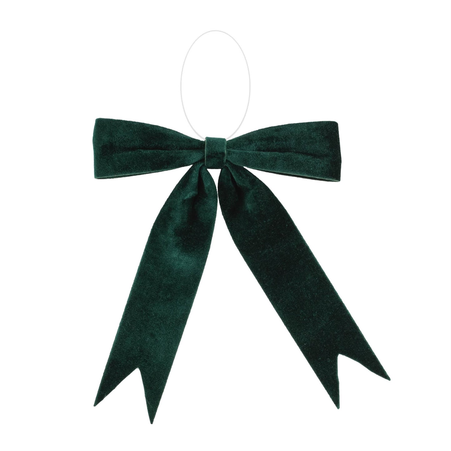 Melrose International Emerald Green Holiday Bow (Set of 2)
