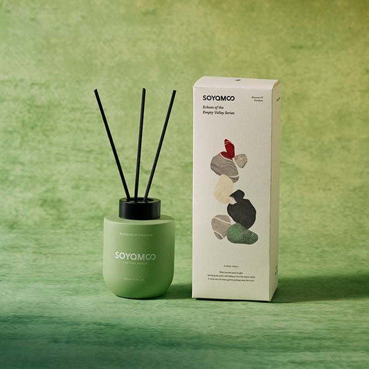 SOYAMOO Healing Wood Longjing Echo Valley Reed Diffuser – 150ml