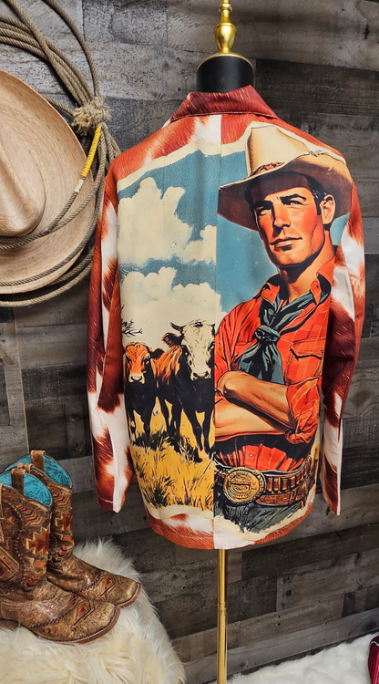 Cattle Rancher Western Blazer