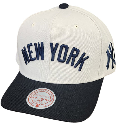 Mitchell & Ness Men's MLB Off Word Pro Snapback Yankees Snapback Caps