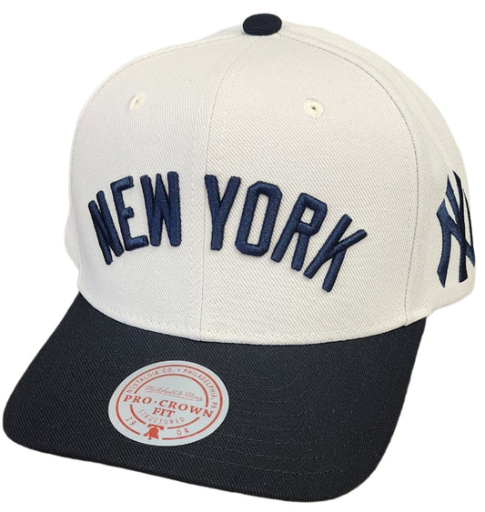 Mitchell & Ness Men's MLB Off Word Pro Snapback Yankees Snapback Caps