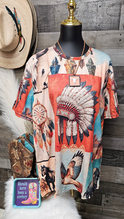 Baha Ranch Bohemian Dreams Oversized T Shirt