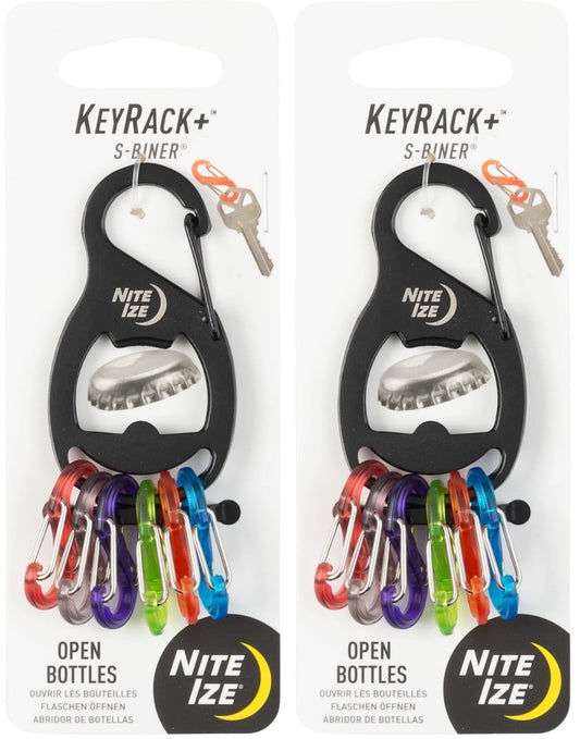 Key Rack + Black Nite Ize Krb-03-01
