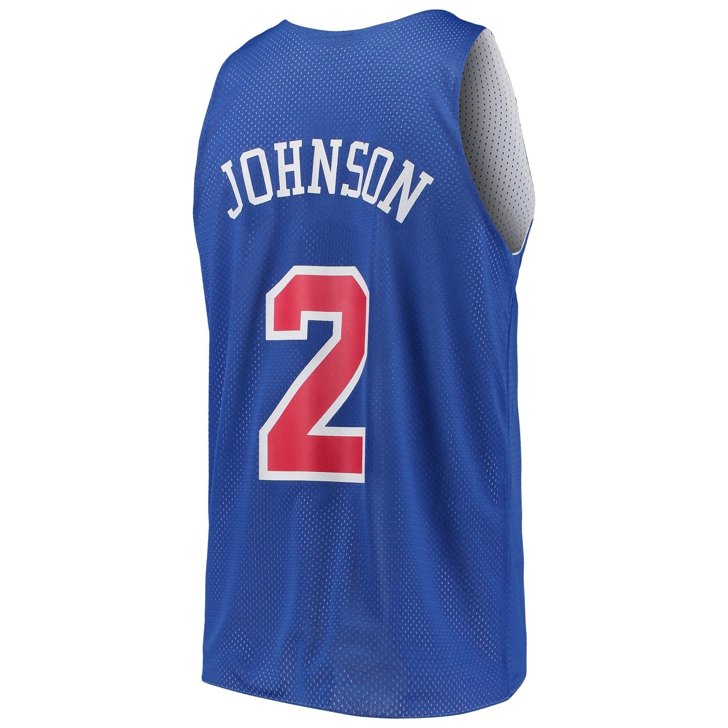 Men's Mitchell & Ness Reversible Mesh Tank Hornets Larry Johnson