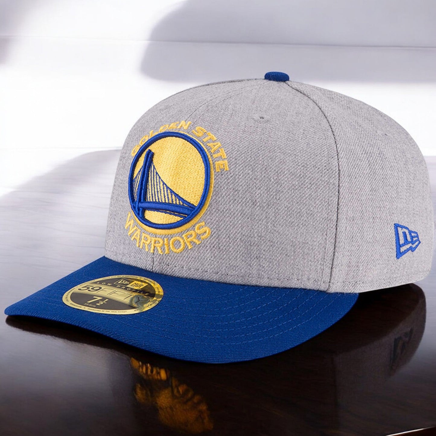 New Era Men's NBA Low Profile Authentic 59Fifty Warriors