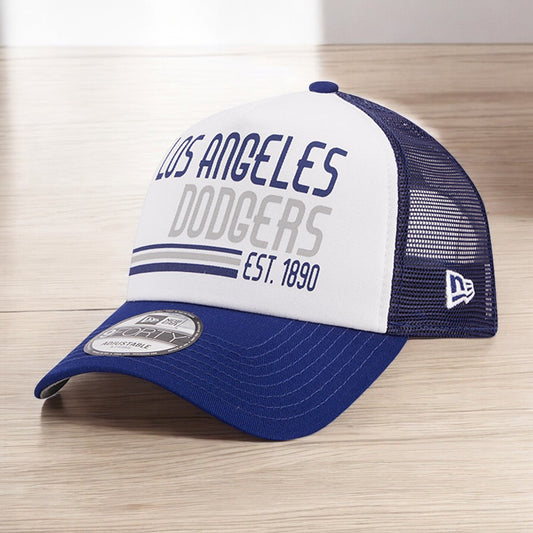 New Era Men's MLB 940 Stacked A-Frame Trucker Adjustable Hats