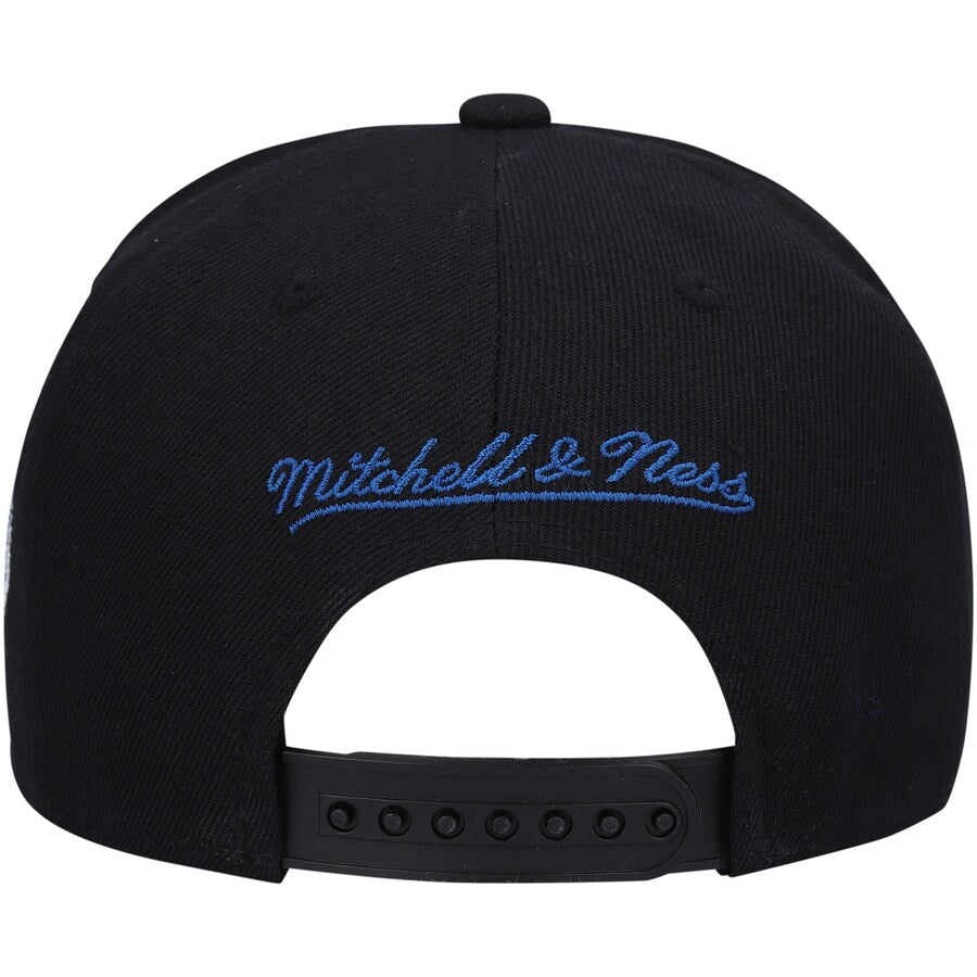 Men's Mitchell & Ness NBA Core Basic Snapback Clippers - Black