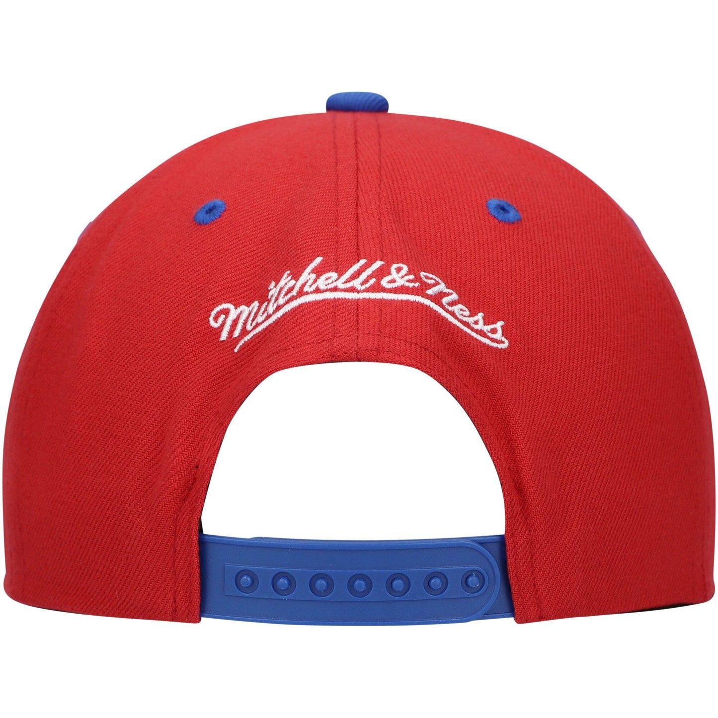 Men's Mitchell & Ness NBA Transcript Snapback Hwc 76Ers
