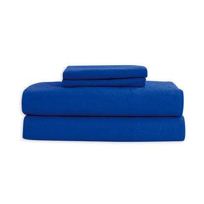 Elegant Comfort 4-Piece Cotton Flannel Sheet Set - 100% Turkish Cotton