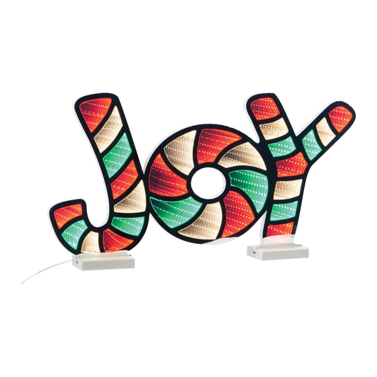 Melrose International Joy Holiday Ekkolight 15.74"L