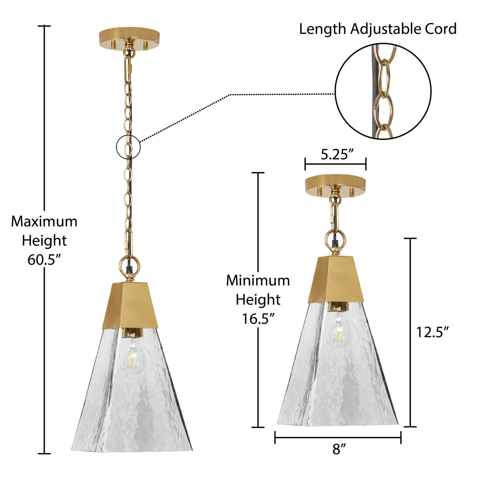 Gold/Clear-