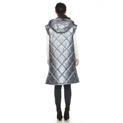 Metallic Denim Slate-