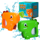 Green and orange water blaster