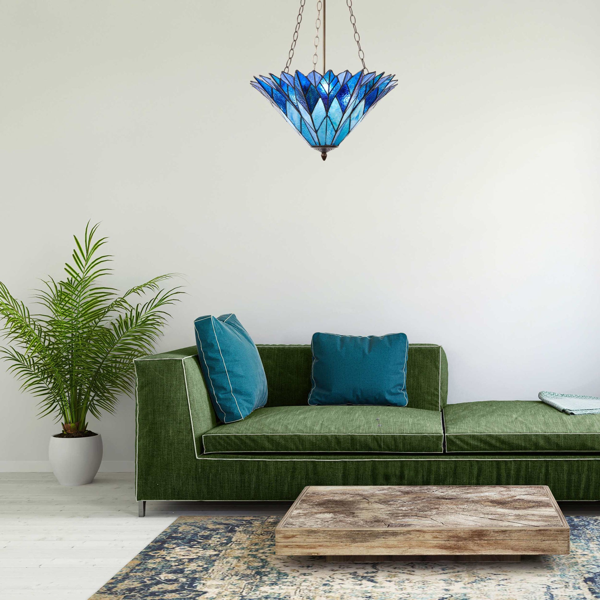 Blue/Antique Bronze-