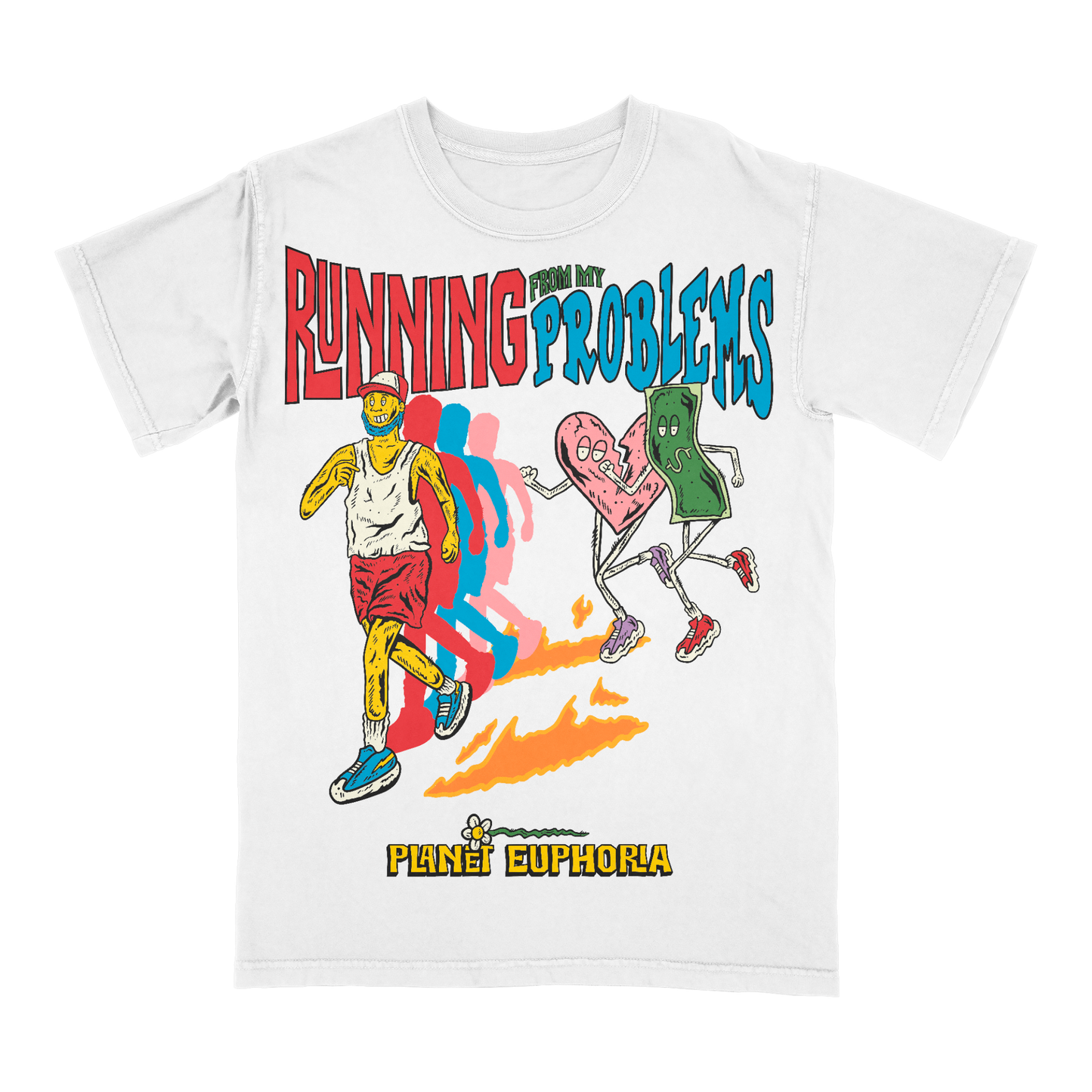 Running From My Problems Limited Edition Graphic T-Shirt