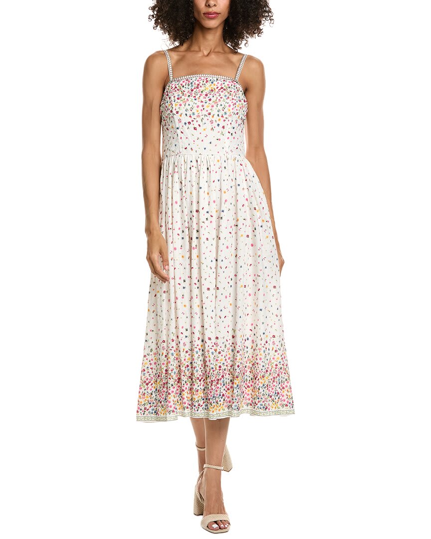 IVORY/MULTI DITSY SPREAD-