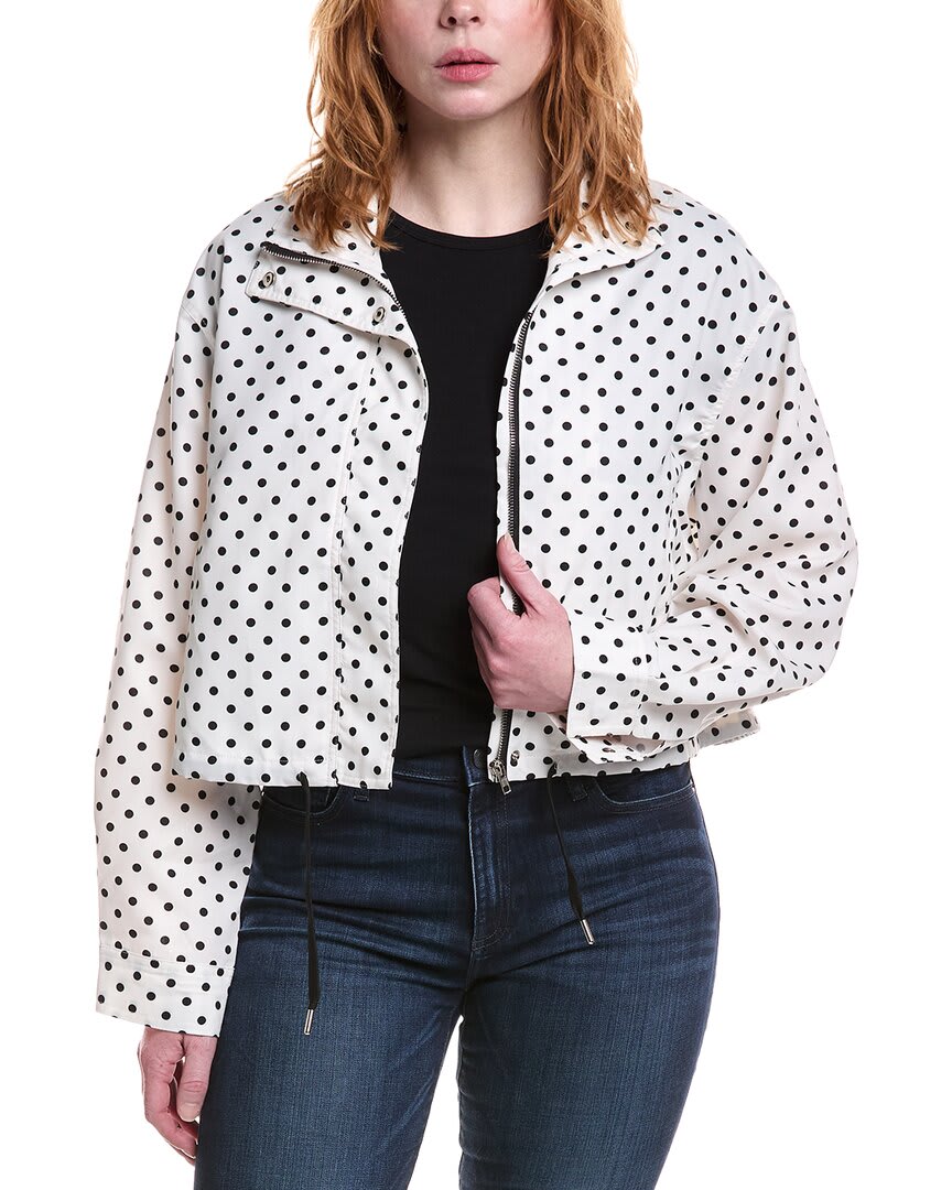 WTE/BLK POLKA-