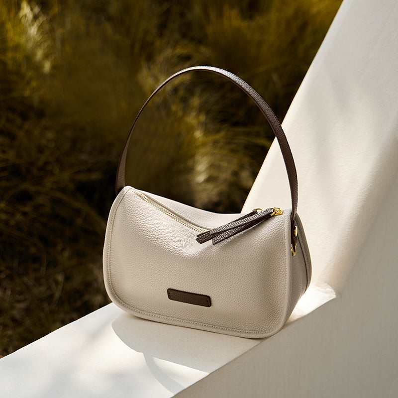 Premium Leather Baguette Shoulder Bag – Zulily