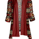 Red Multi Tribal Patchwork