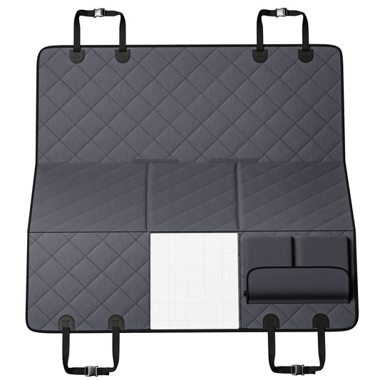 VEVOR Dog Car Seat Cover for Back Seat 54 x 24 in Waterproof 600D for Cars - Multicolor