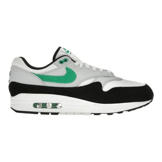Nike Air Max 1 Men's Sneakers — White & Stadium Green Low-Top