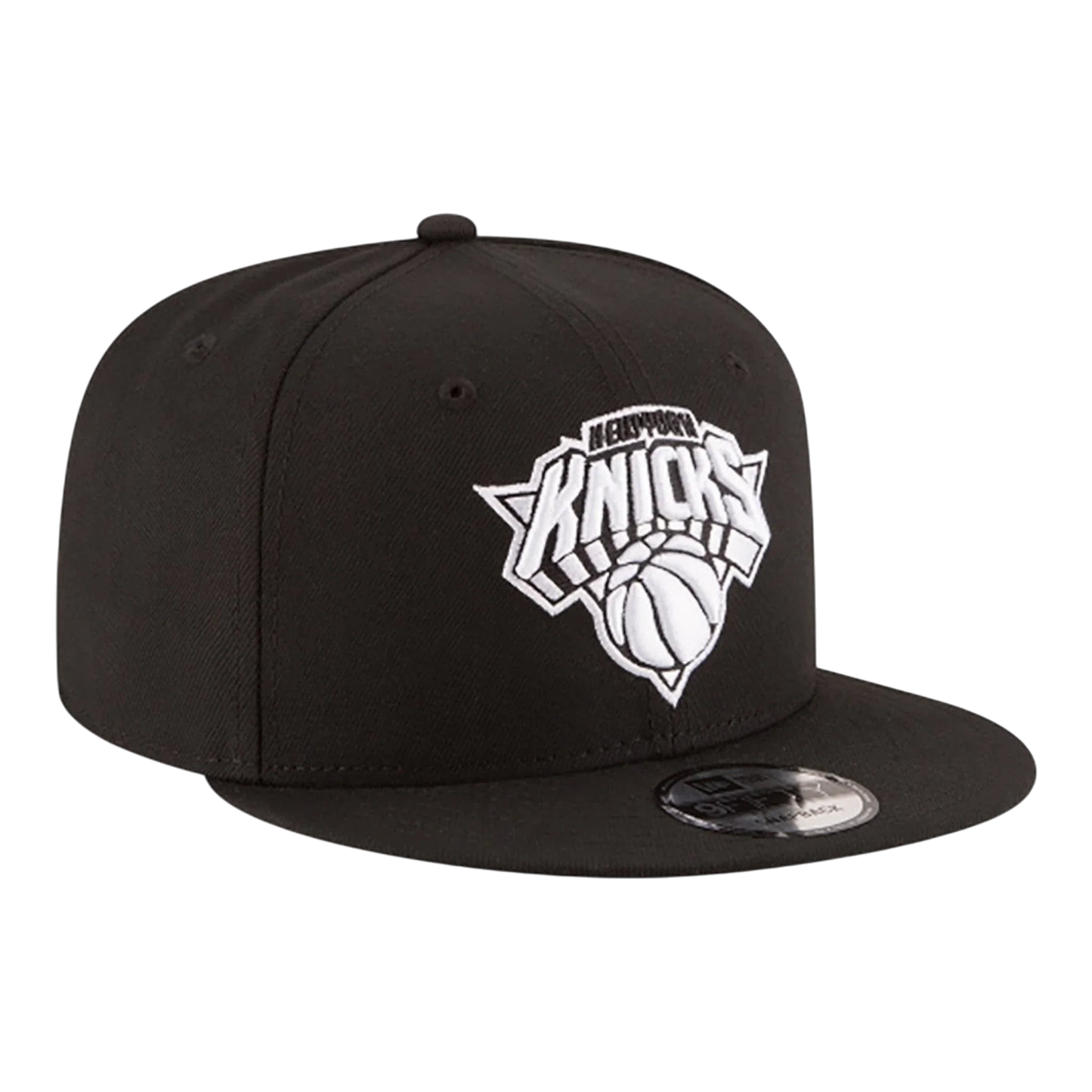 New Era 9fifty New York Knicks Basic Black Snapback Hat