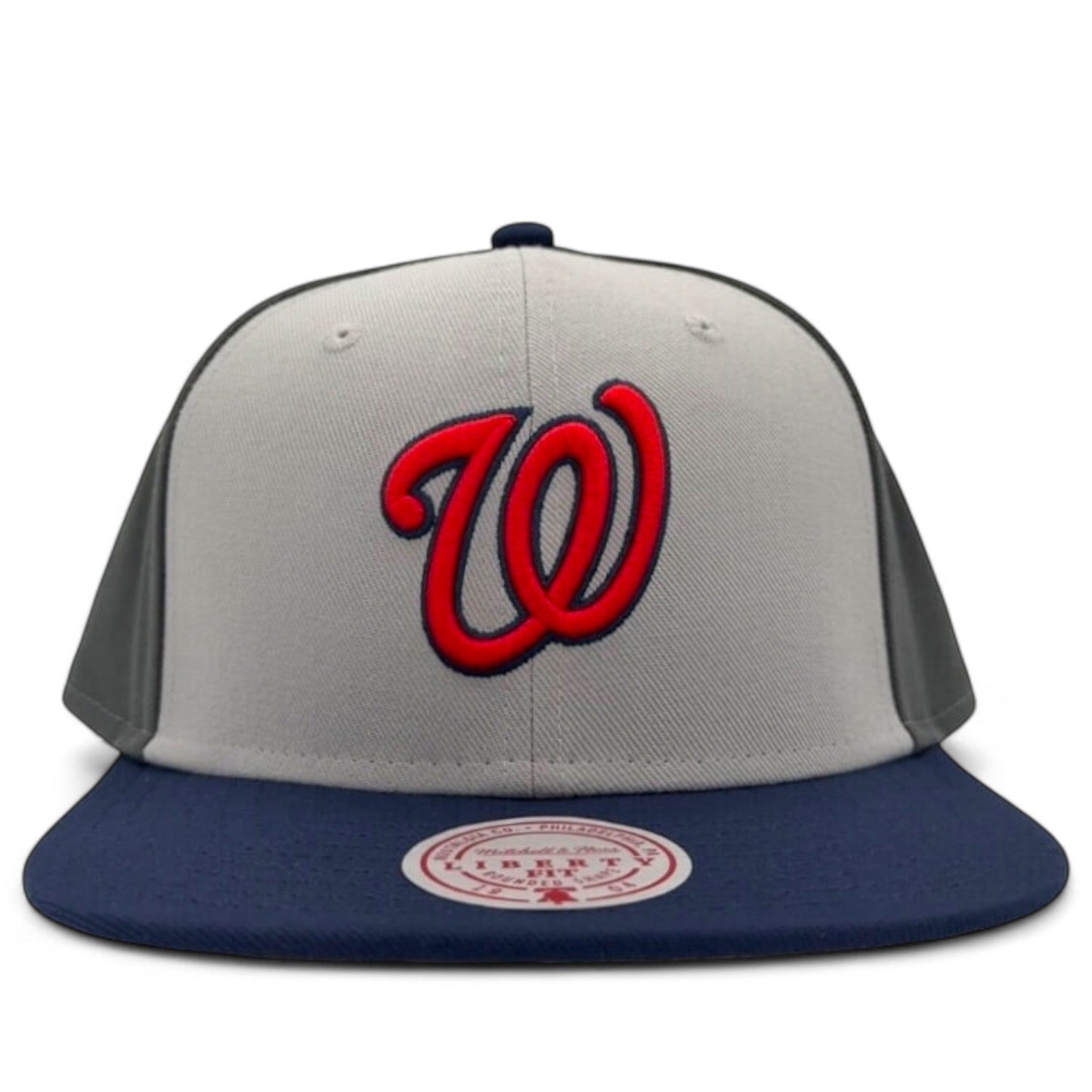 Mitchell & Ness Men's MLB Triple Play Liberty Snapback Nationals Snapback Caps